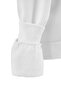 White Plain Regular Hooded Low Sleeve Long Crop 3 Thread Raster Knitted Sweatshirt Twoaw27Sw00003 - 5