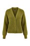 Wardrobe Essentials Yağ Yeşil V Yaka Düşük Kol Triko Hırka TWOAW27HI00150 - 5