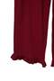 Bordo %100 Pamuklu Fırfırlı Örme Pijama Takımı TBBAW27AI00030 - 8