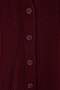 Wardrobe Essentials Bordo Yumuşak Dokulu V Yaka Düşük Kol Triko Hırka TWOAW27HI00150 - 6