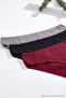 Black-Multicolor 3-Piece Cotton Blend Striped Classic Panties Thmaw27Ku00015 - 2