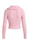 Pembe Çıkarılabilir Kürk Detaylı Fitted Triko Hırka TWOAW27HI00164 - 4