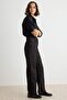 Çok Renkli Çizgili Yüksek Bel Wide Leg Jeans TWOAW27JE00151 - 2