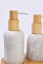 3 Piece Wooden Soap Dish Set with Plate Tdraw27Sbn00001 - 4