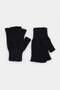 Black Finger Detailed Women's Gloves Takaw27Ed00004 - 4
