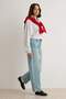 Açık Mavi %100 Pamuk Normal Bel Baggy Jeans TWOAW27JE00091 - 2