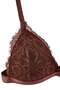 Yellow-Brown 2-Piece Lace Rope Strap Unfilled Unwired Covered Triangle Knitted Bra Thmss24Su00016 - 14