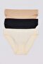 Black-Multicolor 3-Piece Modal Knitted Classic Panties Thmaw27Ku00034