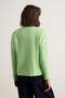 Lime Wide Fit Soft Textured Stand Collar Knitwear Sweater Twoaw21Kz0783 - 5