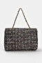 Black Tweed Women's Medium Shoulder Bag Takaw27Oc00005 - 4