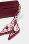 Burgundy Scarf Detailed Women's Wallet Takaw27Cu00002 - 2