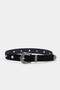 Black Genuine Suede Trok Detailed Women's Belt Takaw27Ke00005 - 4