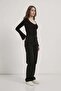 V-Neck Soft Wide Sleeve Bodysuit - 4