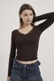 Armalife 10520 lace detail women's blouse - 2