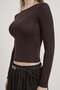 Crew Neck Ultra Light Transparent Bodysuit - 5