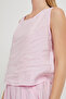 Sleeveless Blouse Loose Trousers Premium Set - 4