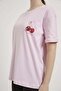 Cherry Printed T-Shirt with Back Detail - 5