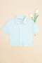 Striped Buttoned Girls' Shirt - 3
