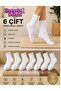6 Pairs Unisex Athlete Tennis College Socks - 8