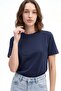 Women's Comfortable Basic Interlock T-Shirt
