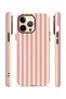 iPhone 12 Pro Max Vorian Double Layer Case Pink Lemon Pinstripe - 2