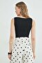 Basic Boat Neck Snap Fastener Bodysuit - 7