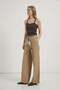 Armalife 045 Cotton Blend Women's Pants with Fular Accessories and Elastic Waist
