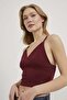 Armalife 1633 strapless crop women's blouse - 2
