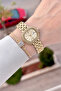 Dial Gold Strap Gold Color 27 mm Same as in the Image Women's Wristwatch and Bracelet