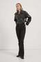 Faux Leather Biker Coat - 3