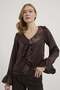 Armalife 10577 premium women's blouse with ruffles on the sleeves and front