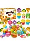 random 12pcs 12pcs Mini Squeeze Toys, School and Birthday Gift Pack with Various Food &Fries Slow-Ri