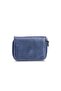 Antique Navy Blue Mini Unisex Coin Purse Wallet Genuine Leather P2269 - 5