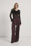 Armalife 213 Premium Palazzo Women's Trousers with Pleated Back Pocket and Flap
