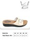 Women's Summer Faux Leather Single Buckle Adjustable Comfortable Sole Daily Slippers - 3