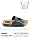 Women's Summer Pu Bottom Sole Artificial Leather Two Buckle Adjustable Insole Anatomical Four Point Yast - 3