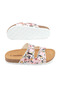 Summer Women's Faux Leather Cork PVC Comfortable Sole Adjustable Daily Slippers with Two Buckles - 6