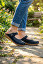 Summer Women’s Genuine Leather Insole Velcro Slippers - 2