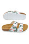 Women's Summer Comfortable Cork Pvc Sole Two Buckle Adjustable Daily Slippers - 7