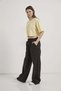 Armalife 10573 Flower Embroidered Crop Women's T-Shirt - 3