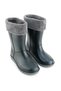 Women's Winter Pvc Sheepskin Waterproof Casual Boots - 5