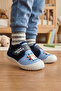 Boy's Winter Pvc Comfortable Sole Single Velcro Adjustable Belt Home School Nursery Slippers Aya