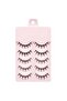 X002 5 Pairs Of Natural Makeup Daily Makeup Cos Eyelashes Simulated Grafting Fish Tail Segmented Eye - 6