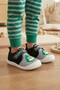 Summer Boy's Linen Happy Bird Velcro Adjustable Shoes