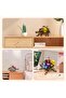 No color box 510pcs Turtle Planter Flower Pots Model Kit Animal Planter Building Blocks Flower Pots - 4