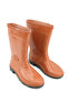 Men's Short Pvc Waterproof Thin Lined Work Boots - 4