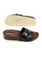 Summer Faux Leather High Heel Women's Daily Slippers - 6
