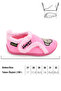 Winter Girls' Comfortable Sole Velcro Adjustable Home School Nursery Slippers Shoes - 3