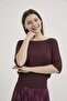 Armalife 1631 low shoulder half sleeve women's blouse - 2