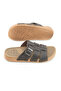 Men's Summer Single Buckle Faux Leather Adjustable Daily Slippers - 6